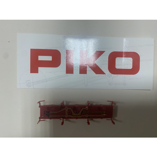 PIKO ET50600-108,Uchwyt podwozia osi z szlifierką kół DC do Lokomotywy parowej BR 78 DB PIKO 50600 Epoka III , H0